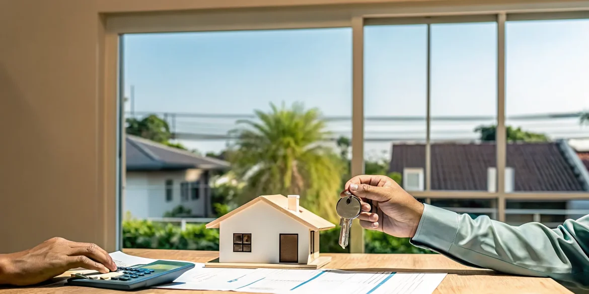 Florida homebuyer reviewing closing costs with a mortgage advisor