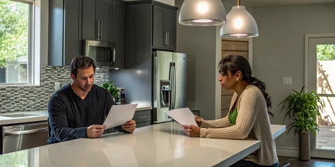 Florida homeowner reviewing HELOC Florida options