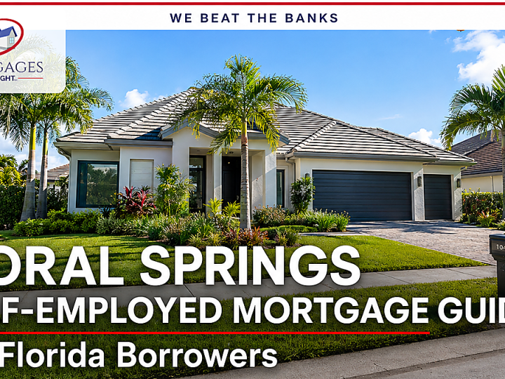 Coral Springs Self-Employed Mortgage Guide for Business Owners