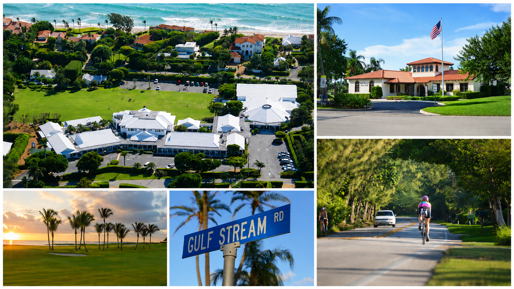 Gulf Stream Florida luxury coastal homes golf community and local landmarks