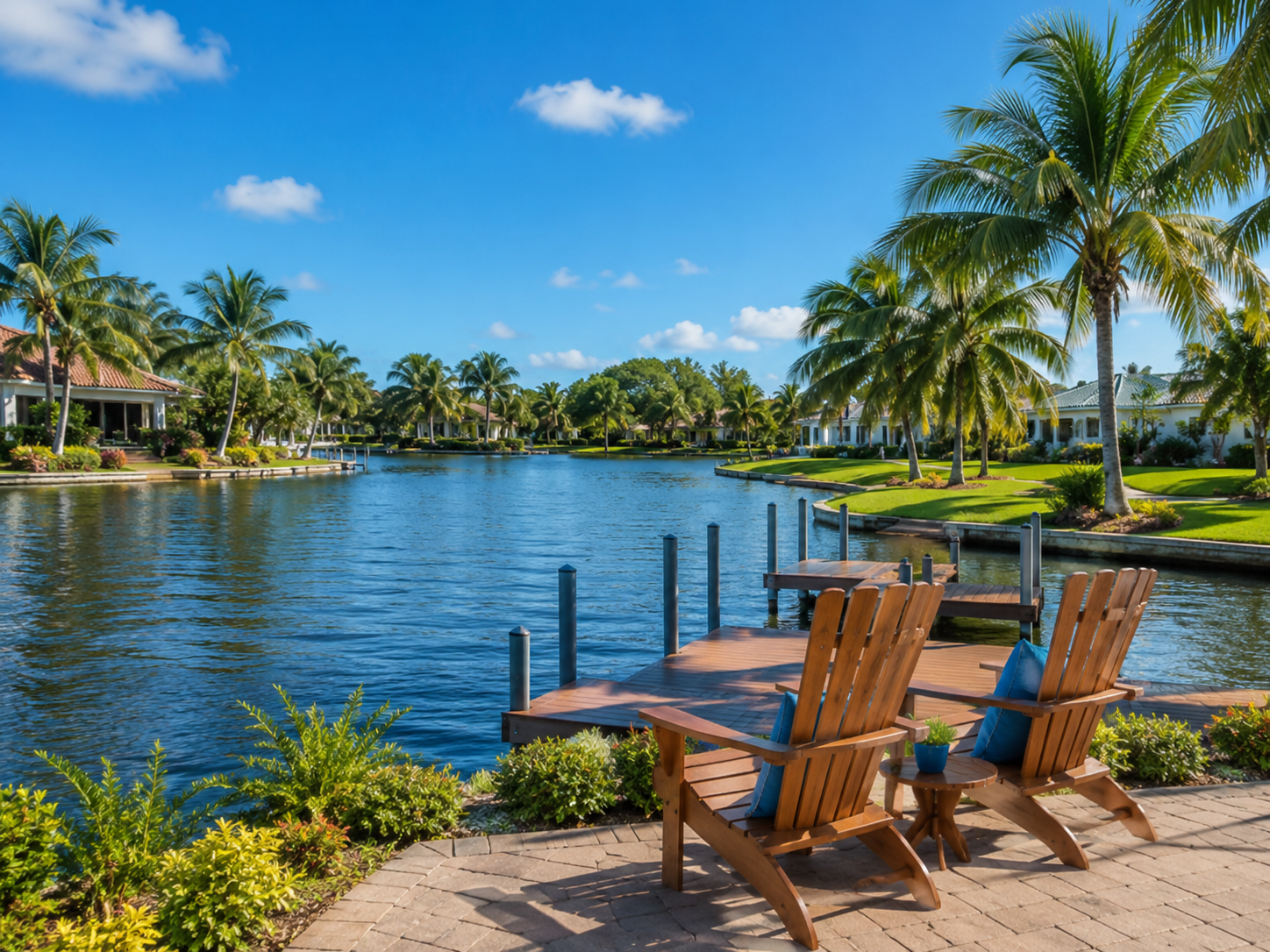Established residential neighborhood in Lake Clarke Shores Florida