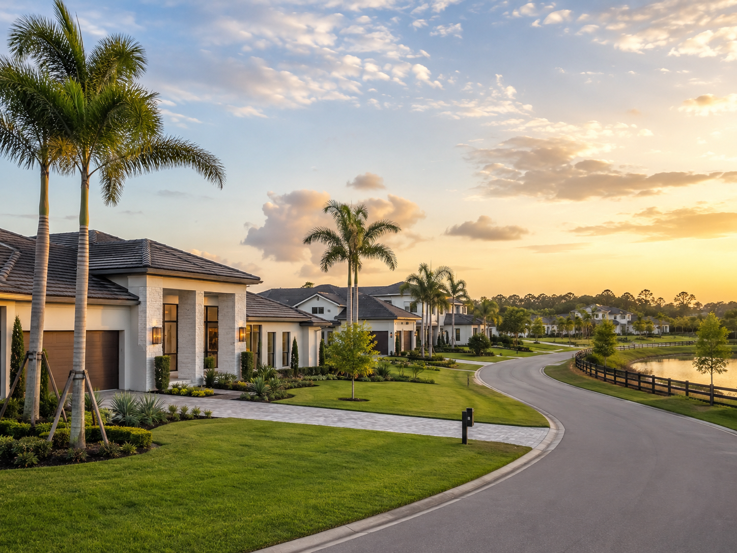 Newer residential community in western Palm Beach County near Loxahatchee and Westlake