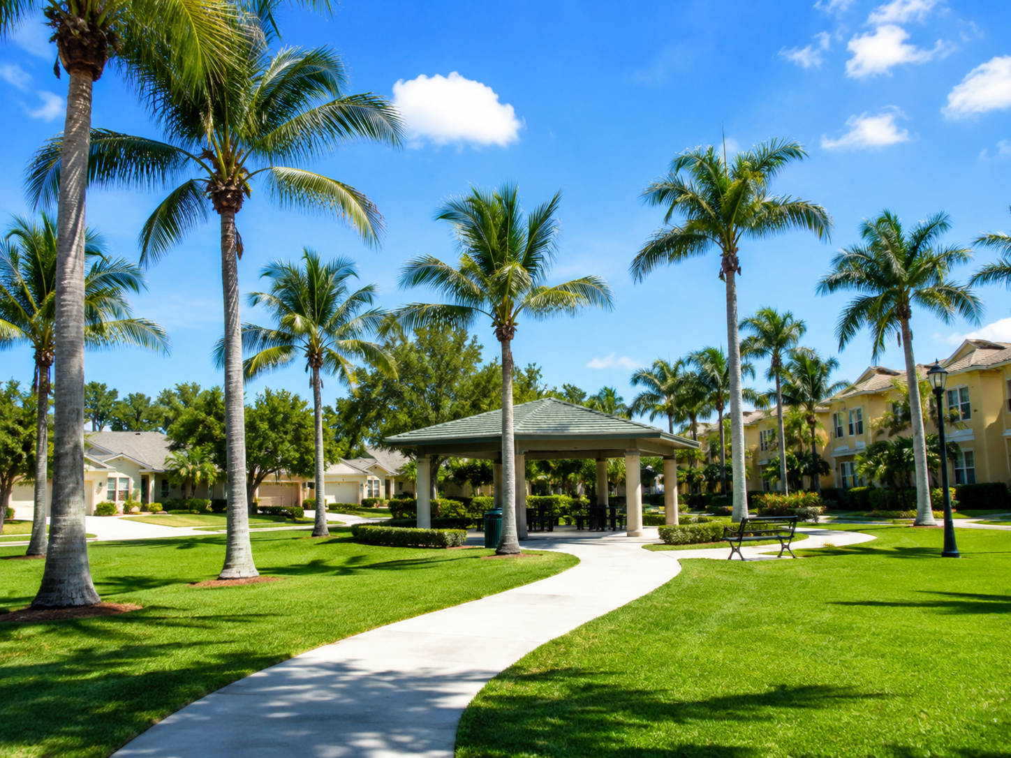 Local park and community space in Mangonia Park Florida