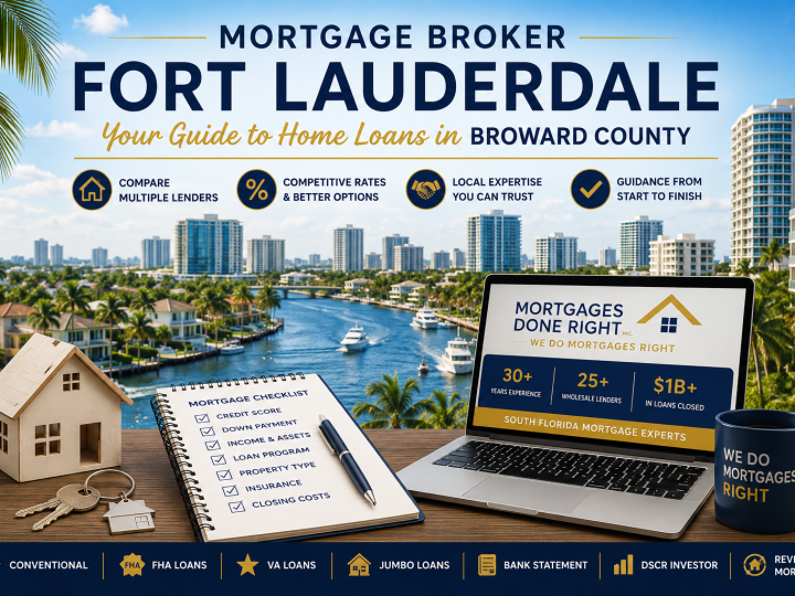 Mortgage Broker Fort Lauderdale: Broward County Home Loan Guide
