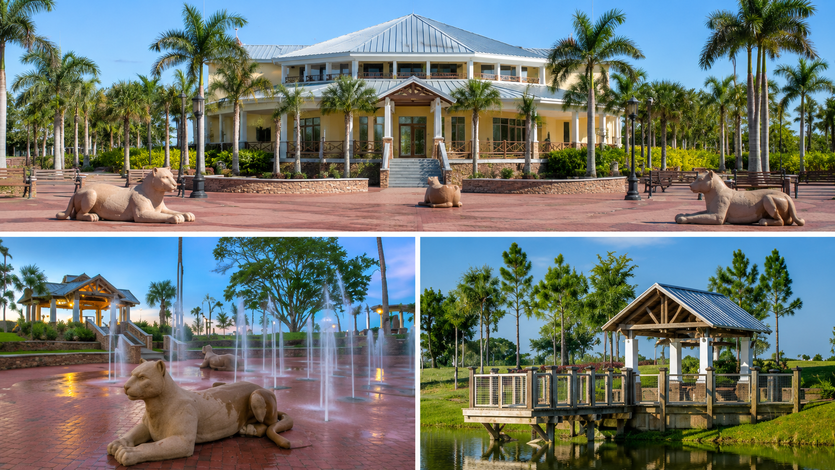 Royal Palm Beach Commons Park and Sporting Center in Royal Palm Beach Florida