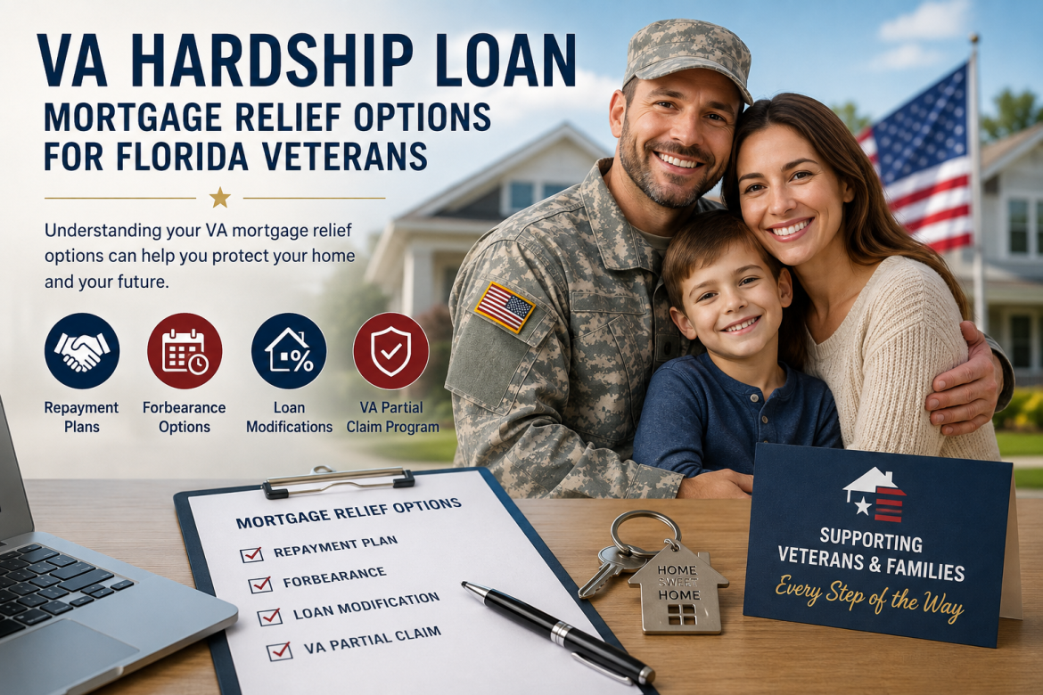 VA hardship loan mortgage relief for Florida veterans