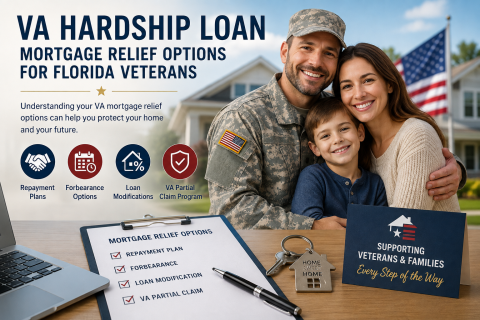 VA hardship loan mortgage relief for Florida veterans