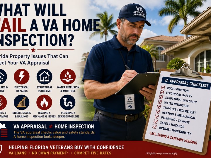 What Will Fail a VA Home Inspection? Florida Property Issues to Know