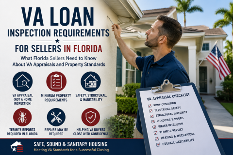 VA loan inspection requirements for sellers in Florida