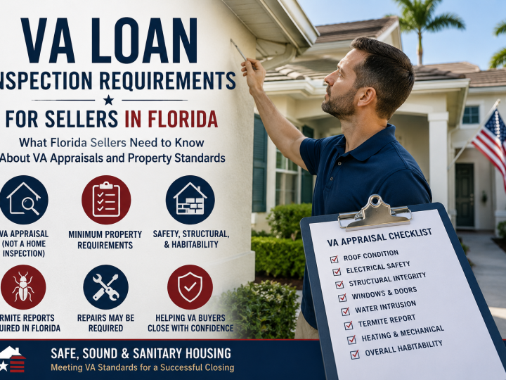 VA Loan Inspection Requirements for Sellers in Florida