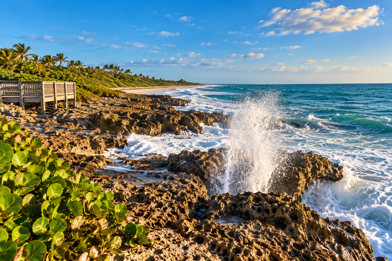 Coastal scene near Hobe Sound, Florida