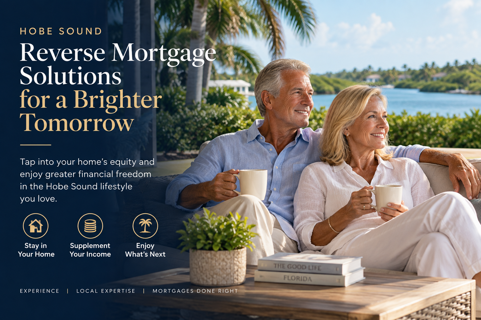 Hobe Sound retirees reviewing reverse mortgage options