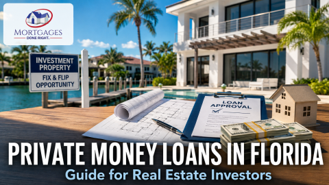Private money loans Florida for a real estate investor comparing financing options